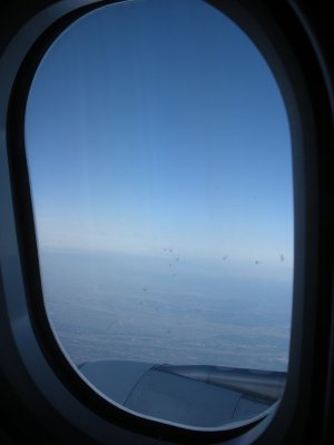 Le mont Fuji (sisi nous on le voyait)